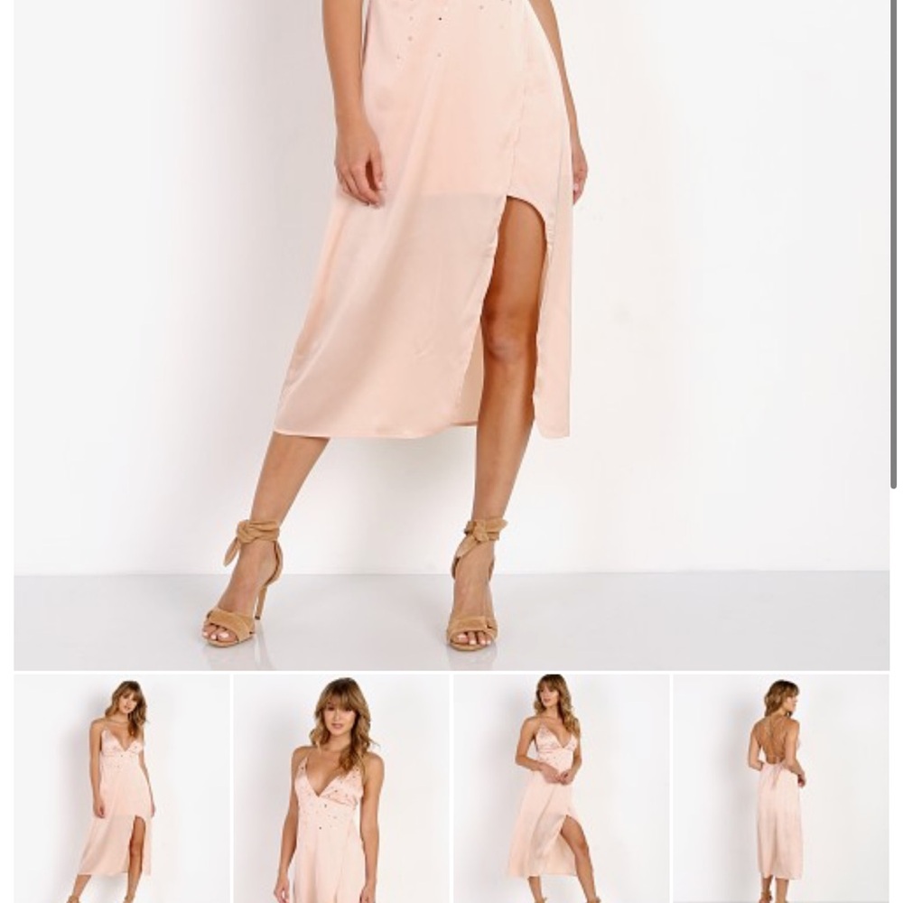For love and lemons twinkle midi in baby pink Also selling